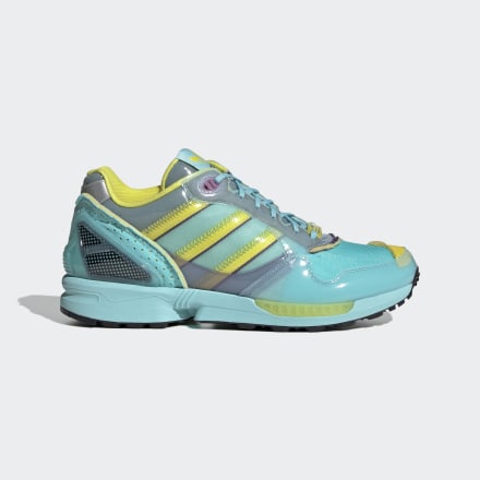 adidas ZX 0006 X-Ray Inside Out Shoes Clear Aqua / Light Aqua / Yellow 7 - Unisex Lifestyle Trainers