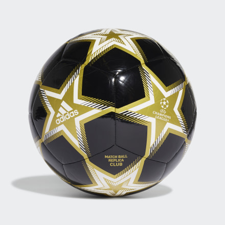 Adidas UCL Club Pyrostorm Ball Black / Gold Metallic / White 5 - Unisex Football Balls