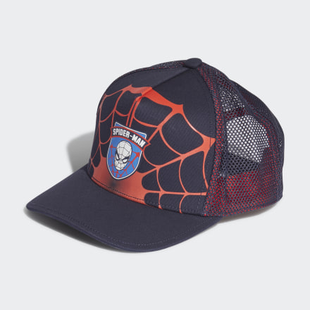 adidas Marvel Spider-Man Cap Black / Core Red Mel. / Ink OSFY - Kids Training Headwear