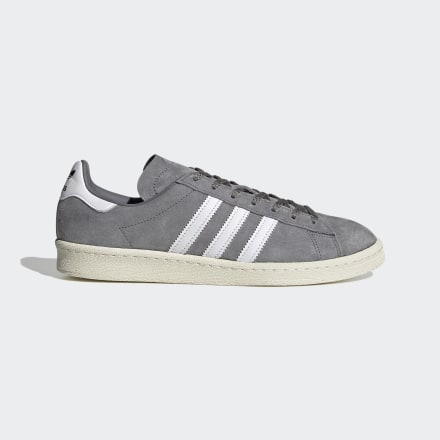 Adidas Campus 80s Shoes Grey / White / Off White 9 - Men Lifestyle Trainers