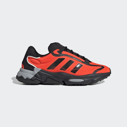 adidas OZWEEGO Pure Shoes Black / Solar Red / Grey 10.5 - Men Lifestyle Trainers