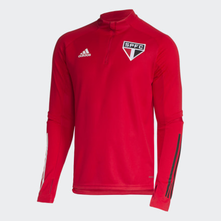 

Blusa Treino São Paulo FC Homem  adidas, Vermelho