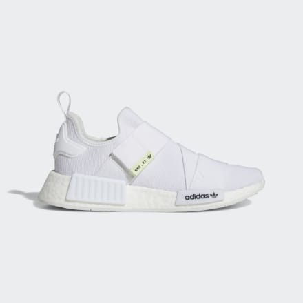 Adidas NMD_R1 Shoes White / Black 5 - Women Lifestyle Trainers