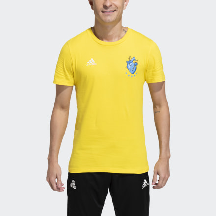 

Camisa Fred Torcedor Homem  adidas, Amarelo