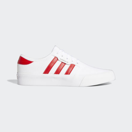 adidas Seeley XT Shoes White / Scarlet / White 13 - Men Lifestyle Trainers