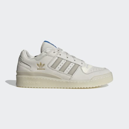 Adidas Forum Low Shoes Talc / Sesame / Bliss 10.5 - Men Basketball Trainers