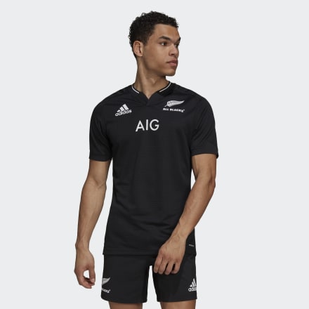 adidas All Blacks PrimeBlue Replica Home Jersey Black M - Men Rugby Jerseys,Shirts