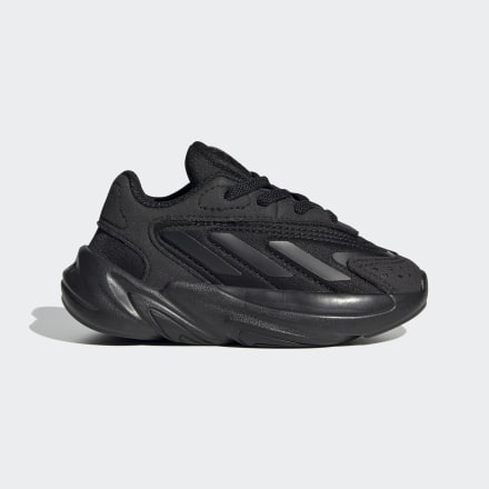 adidas Ozelia Shoes Black / Black 10K - Kids Lifestyle Trainers