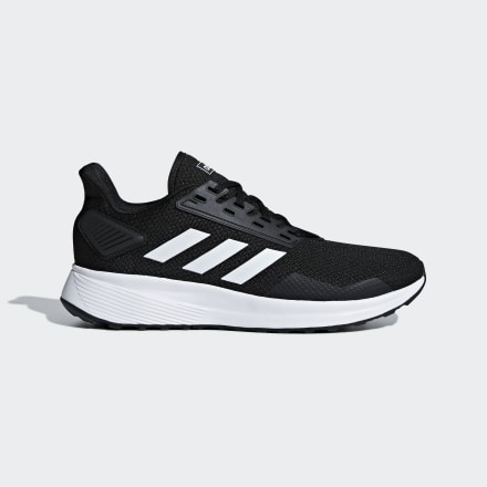 Adidas Duramo 9 Shoes Black / White / Black 7 - Men Running Sport Shoes,Trainers