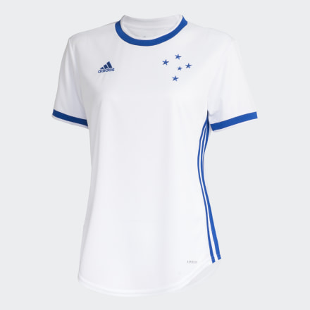 

Camisa Cruzeiro 2 Mulher  adidas, Branco