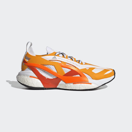 Adidas adidas by Stella McCartney Solarglide Running Shoes Crew Orange / Active Orange / White 6 - Women Running Trainers