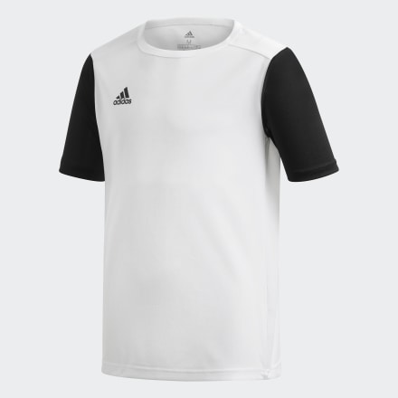 

Camisa Estro 19 Kids  adidas, Branco