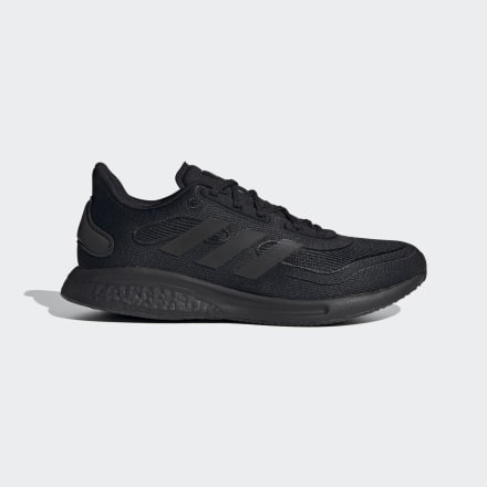 adidas Supernova Shoes Black / Grey Six 12 - Men Running Trainers