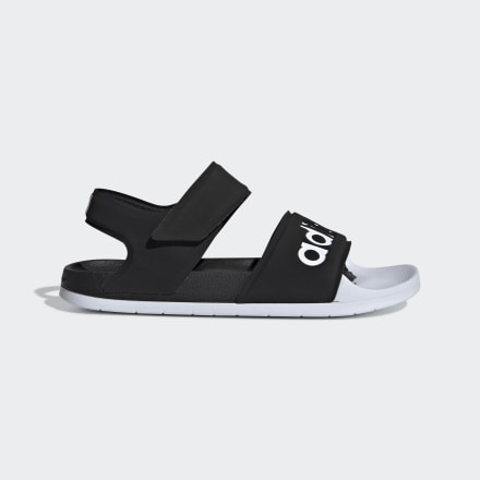 adidas Adilette Sandals Black / White / Black 12 - Unisex Swimming Sandals & Thongs,Sport Shoes