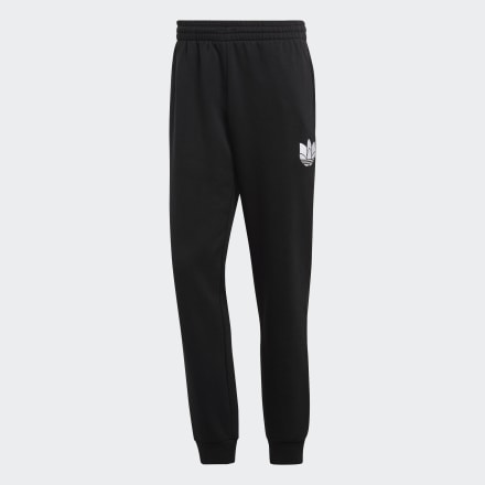 Adidas LOUNGEWEAR Adicolor 3D Trefoil Graphic Sweat Pants Black M - Men Lifestyle Pants