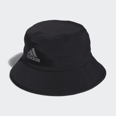 adidas PrimeGreen RAIN.RDY Bucket Hat Black OSFM - Men Golf Headwear