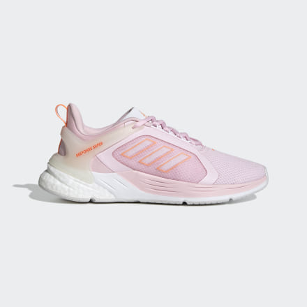 adidas Response Super 2.0 Shoes Pink / White / Screaming Orange 8 - Women Running Sport Shoes,Trainers