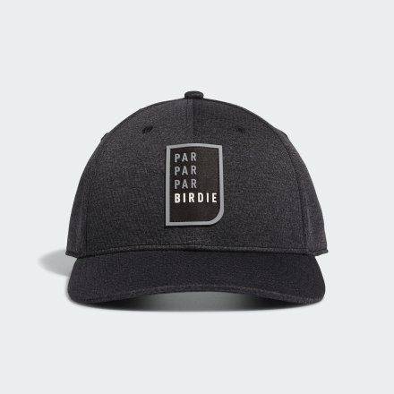 adidas Par Par Par Birdie Snapback Hat Black OSFM - Men Golf Headwear
