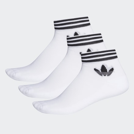 ถุงเท้าหุ้มข้อ Trefoil, Size : 3538,3942 Brand Adidas