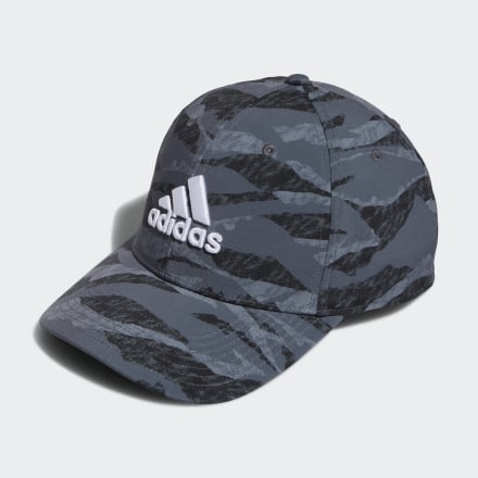 Adidas Tour Print Hat Black OSFM - Men Golf Headwear