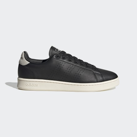 adidas Advantage Shoes Black / Grey 7.5 - Unisex Tennis,Lifestyle Trainers