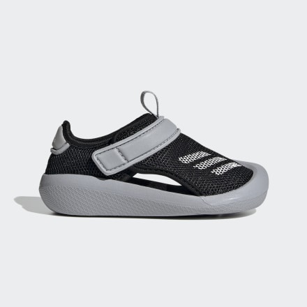 adidas Altaventure Sandals Black / White / Halo Silver 7K - Kids Swimming Sandals & Thongs,Sport Shoes