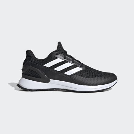 adidas RapidaRun Shoes Black / White / Black 11.5 - Unisex Running Trainers