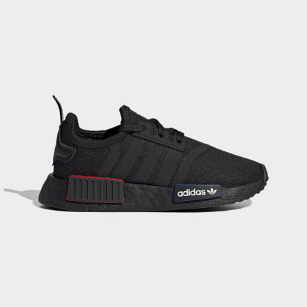 Adidas NMD_R1 Refined Shoes Black / Grey 12K - Kids Lifestyle Trainers