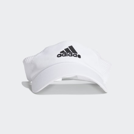 adidas AEROREADY Visor White / Black OSFW - Unisex Training Headwear