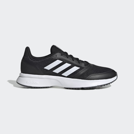 Adidas Nova Flow Shoes Black / White / Grey 11.5 - Men Running Trainers
