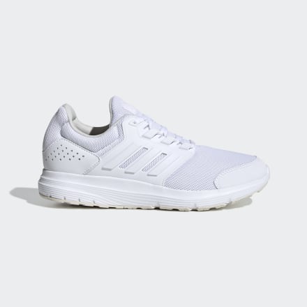 adidas Galaxy 4 Shoes White / White 8.5 - Women Running Trainers
