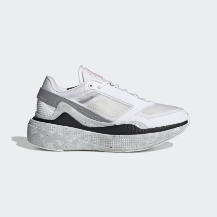 adidas adidas by Stella McCartney Earthlight Mesh Shoes White / Dove Grey / Black 6 - Women Running Sport Shoes,Trainers