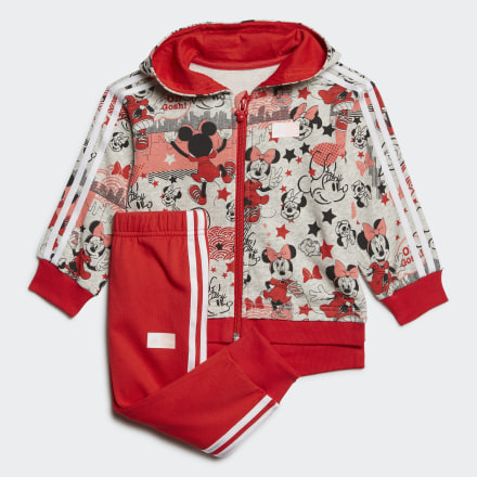 

Conjunto Jogger Minnie Mouse Kids  adidas, Branco