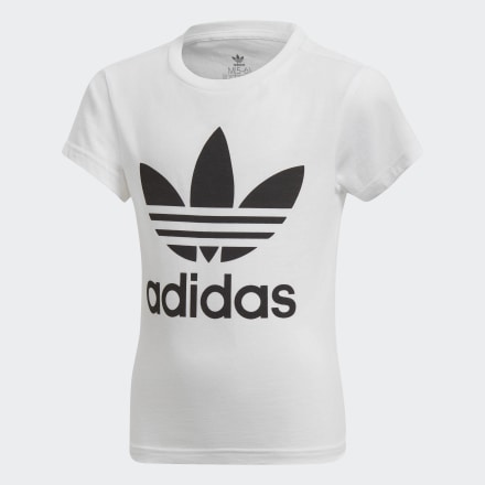 

Camiseta Trefoil Kids  adidas, Preto