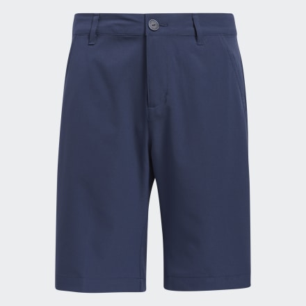 adidas Solid Golf Shorts Crew Navy 13-14 - Kids Golf Shorts