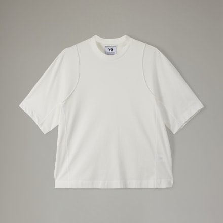 Adidas Y-3 Classic TailoRed Tee Core White XS - Women Lifestyle Shirts