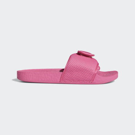 adidas Pharrell Williams Chancletas Hu Slides Semi Solar Pink / Semi Solar Pink / Semi Solar Pink 9 - Unisex Lifestyle Sandals & Thongs