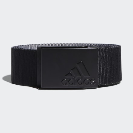 adidas Reversible Web Belt Black OSFM - Men Golf Belts