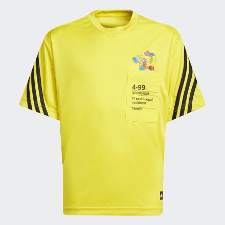 adidas adidas x Classic LEGOÂ® Tee Yellow / Black 5-6Y - Kids Training Shirts