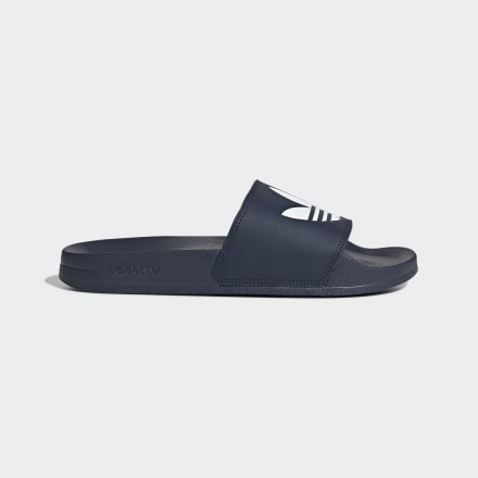 adidas Adilette Lite Slides Collegiate Navy / White / Collegiate Navy 8 - Unisex Lifestyle Sandals & Thongs