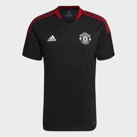 adidas Manchester United Tiro Training Jersey Black S - Men Football Jerseys,Shirts
