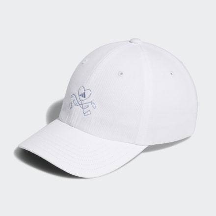 adidas Coat of Arms Cap White OSFW - Women Golf Headwear