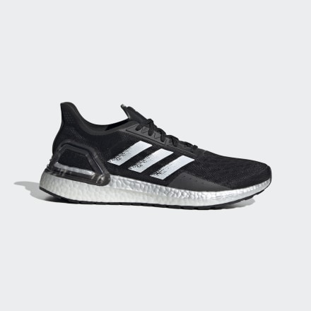 adidas Ultraboost PB Shoes Black / White / Signal Coral 9 - Unisex Running Trainers