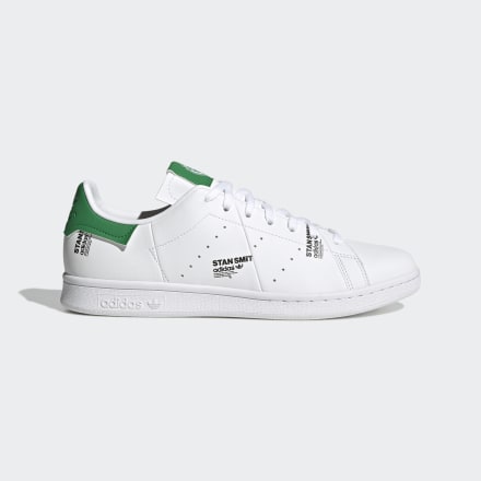 adidas Stan Smith Shoes White / Green / Black 8 - Men Lifestyle Trainers