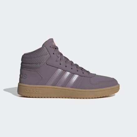 

Tênis Hoops 2.0 Mid Mulher  adidas, Roxo