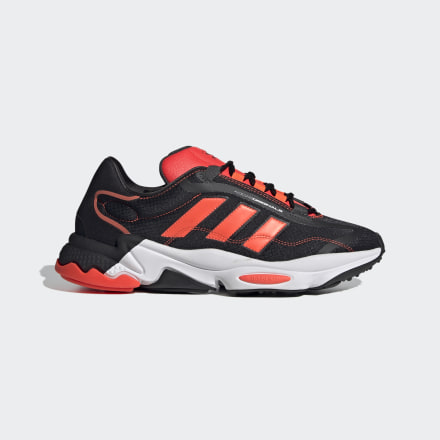 adidas OZWEEGO Pure Shoes Black / White / Red 11 - Men Lifestyle Trainers