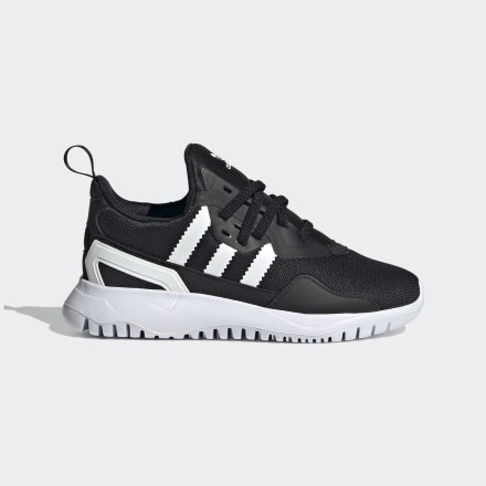 Adidas Originals Flex Shoes Black / Black 11K - Kids Lifestyle Trainers