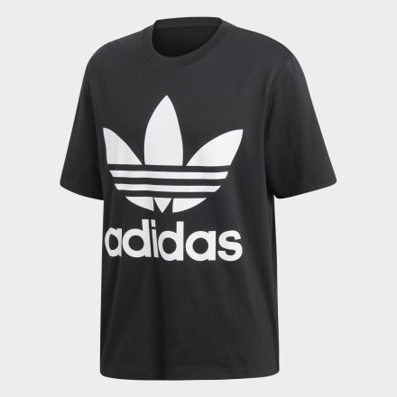 เสื้อยืด Oversize Trefoil, Size : XS Brand Adidas