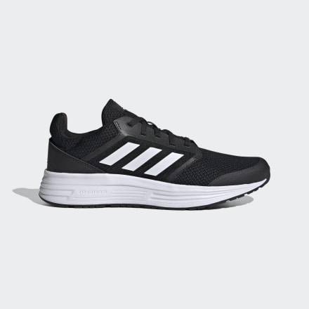 Adidas Galaxy 5 Shoes Black / White 8.5 - Men Running Sport Shoes,Trainers