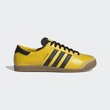 adidas Kopenhagen Shoes Hazy Yellow / Black / Gold Metallic 9.5 - Men Lifestyle Trainers